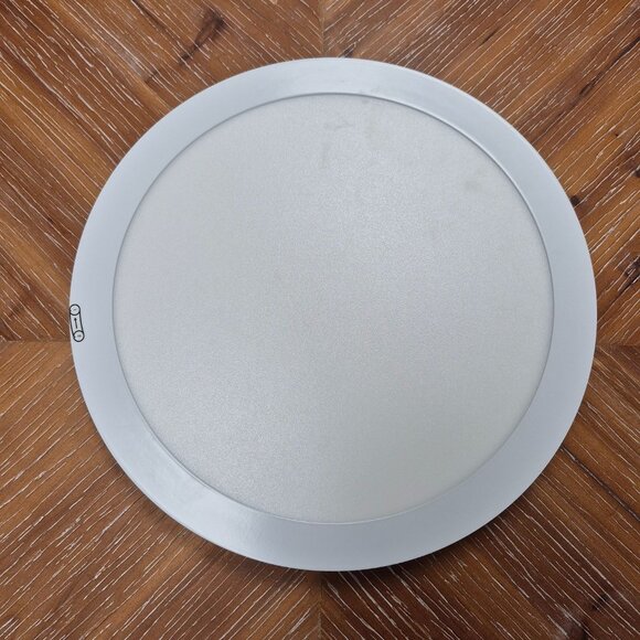 Commercial Electric 15 In. White Round LED Flat Panel Light Dimmable Energy Star - Picture 3 of 6
